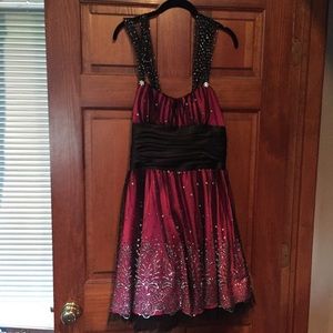 Shimmery dress pretty details